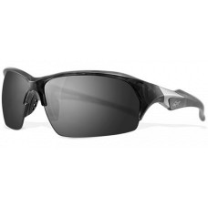 Greg Norman  G4202 Follow-Through Sunglasses  Black and White