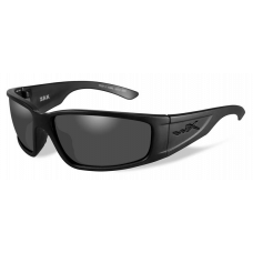 Wiley X  Zak Sunglasses  Black and White