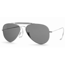 Ray Ban  RB3030 Outdoorsman Sunglasses  Black and White