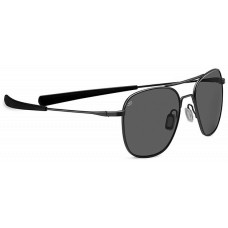 Serengeti  Sortie Sunglasses  Black and White