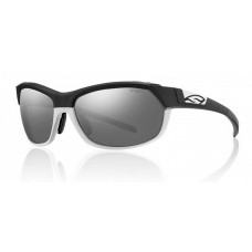 Smith  Pivlock Overdrive Sunglasses  Black and White