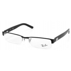 Ray Ban  RB6182 Eyeglasses Black and White