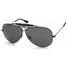 Ray Ban  RB3138 Shooter Sunglasses  Black and White