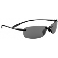 Serengeti  Luca Sunglasses  Black and White
